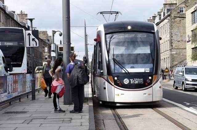 Anyone planning on catching a tram in Newhaven next spring may be disappointed (Picture: Lisa Ferguson)