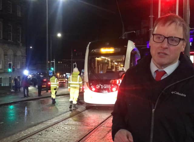Transport convener Scott Arthur says children and local residents could get on the tram before passenger services start