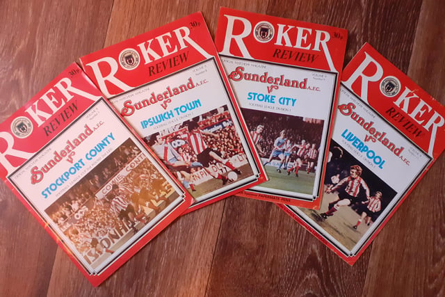 The 1980-81 programme, the 'Roker Review', was expanded to include things like book and music reviews; as well as loads of other stuff disconnected from footy that no one ever read.