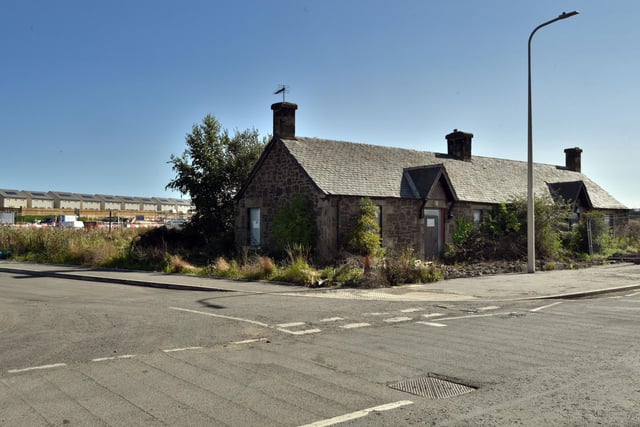 The property sits on the corner of Turnhouse Road and Meadowfield Road. Planning permission allows vehicular access from Meadowfield Road. Photo: Savills