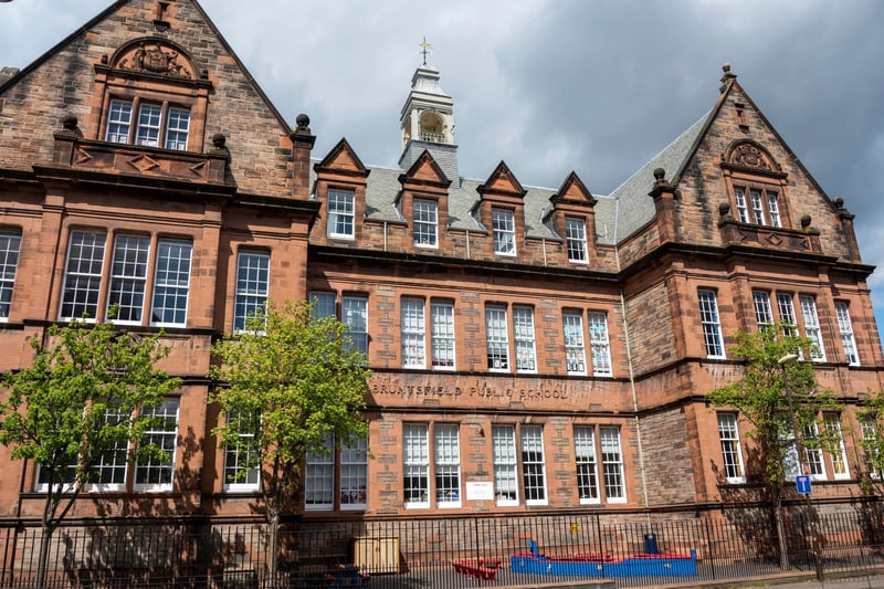 Hewn from attractive red sandstone, Bruntsfield is a handsome primary school dating from the 1890s.
