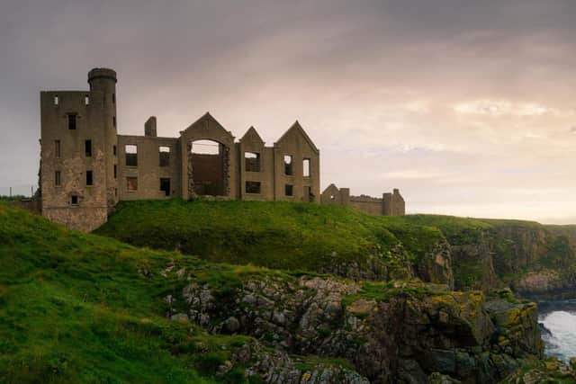 The twilight skies give Slains Castle an even eerier look
Pic: Damian Shields