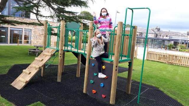 The play park was due to open in June 2020 but was delayed due to restrictions surrounding Covid-19.