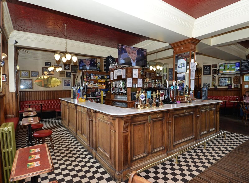 The Athletic Arms, locally known as Diggers due to its past as a haunt for the Capital's gravediggers, is a timeless Edinburgh pub in Angle Park Terrace. It has a wood-panelled island bar, chequerboard flooring and deep red furnishings.