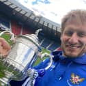 Zdenek Zlamal celebrated St Johnstone's Scottish Cup win but is now a free agent after leaving Hearts.
