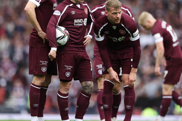 Hearts will give Stephen Kingsley time to recover from a knock this week.