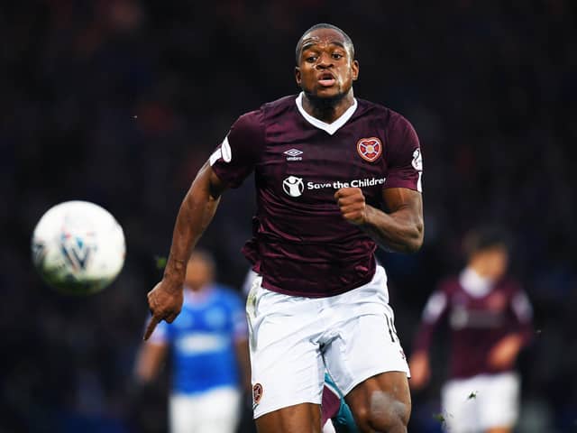 Uche Ikpeazu spent two seasons at Hearts between 2018 and 2020. Picture: SNS
