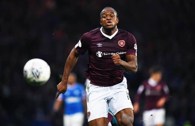 Uche Ikpeazu spent two seasons at Hearts between 2018 and 2020. Picture: SNS