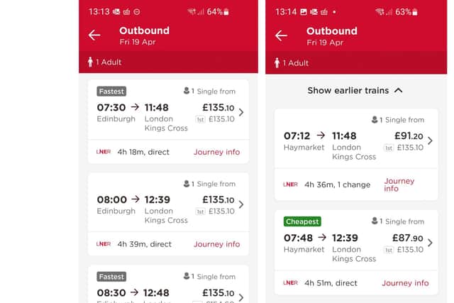 A new hack enables travellers to save £40 on train fares from Edinburgh to London – by doing one simple thing.