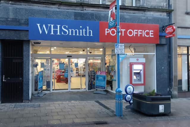 WH Smith remains a familiar sight on Scottish high streets, including Dunfermline, though it has closed some of its stores. Picture: Scott Reid