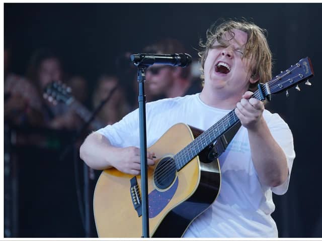 Lewis Capaldi has cancelled his upcoming tour, including two shows in Edinburgh, saying he is taking a break from touring “for the foreseeable future”. Photo: PA