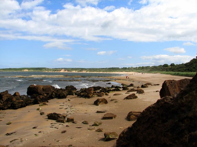 This sandy spot in East Lothian has won the Scotland’s Beach Award 31 years in a row. Gullane Bents is a popular beach for walking, sunbathing and windsurfing and has epic views over the Firth of Forth.