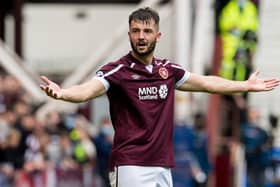 Craig Halkett has been a key player in Hearts' strong start to the season. (Photo by Ross Parker / SNS Group)