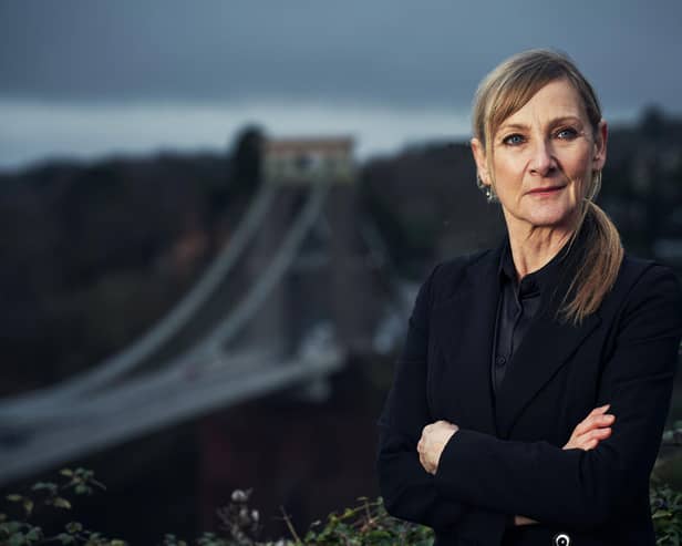 Lesley Sharp as Hannah in Channel 4 psychological crime drama Before We Die.