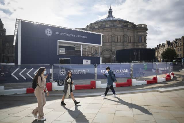 The Cockburn Association has objected to the student village in Bristo Square.