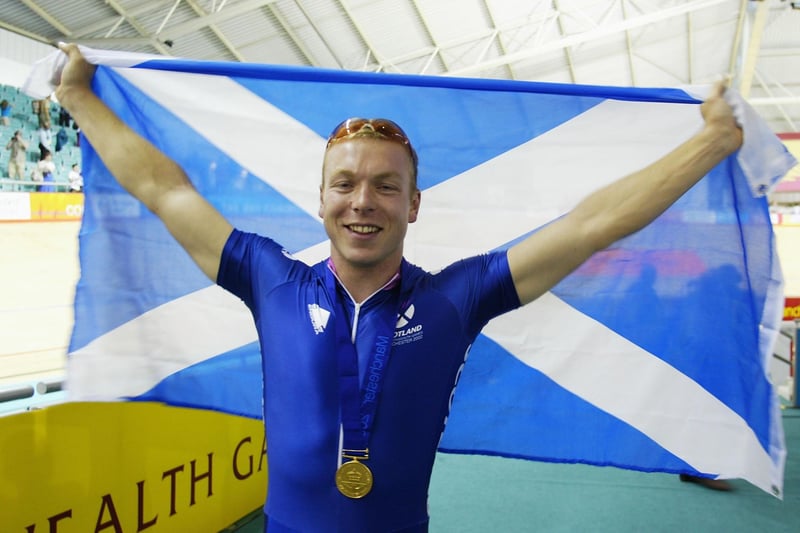 Olympian Chris Hoy is one of the greatest cyclists of all time. Born in Edinburgh, Hoy grew up in Murrayfield and went to George Watson's College. He is an 11 time world champion and six times Olympic champion - the second most decorated Olympic cyclist of all time, and the most successful Scot. (Photo by Laurence Griffiths/Getty Images)