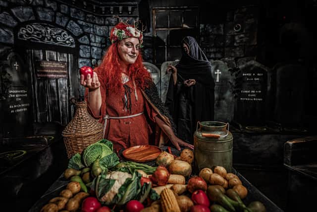 At Edinburgh Dungeon, the unlucky guests will be invited to the Dinner of the Dead. Photo: Nick Mailer