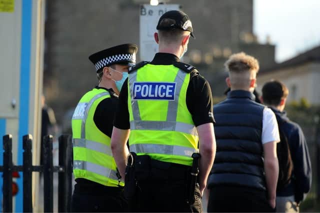 Police in East Lothian are patrolling the Musselburgh area after reports of youths throwing eggs and glass bottles of milk at houses.