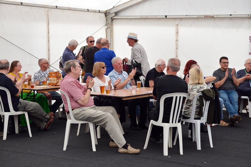 After its cancellation last year due to COVID-19, Rail Ale Festival was back with train rides, live music and beer