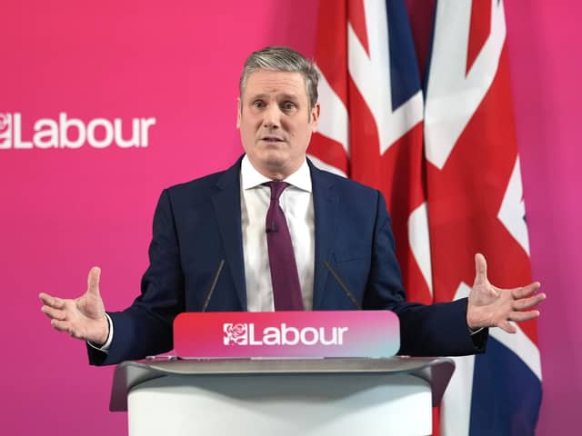 Labour's Keir Starmer echoes the same right-wing rhetoric as the Tories on immigration (Picture: Christopher Furlong/Getty Images)