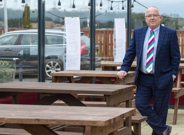 SLTA boss Colin Wilkinson says: 'These proposals must cover all licensed hospitality businesses.' Picture: Lisa Ferguson.
