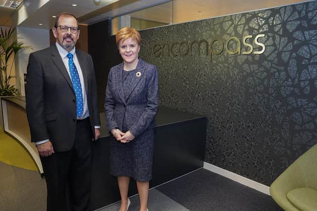 First Minister Nicola Sturgeon announces Scottish Enterprise funding