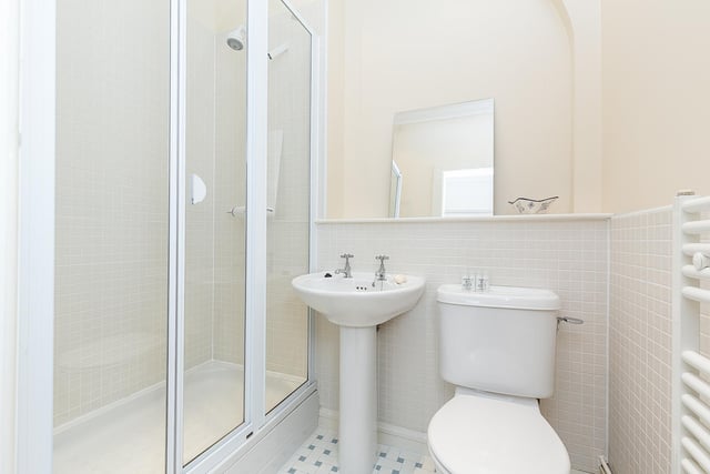 One of the property's two en-suite shower rooms.