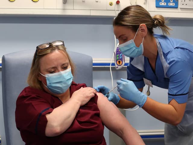 194 cases recorded in the Lothians today as mass community roll out of the vaccine takes places today (Photo: Andrew Milligan).