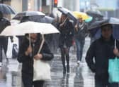 Edinburgh will be hit by heavy rain on Tuesday morning, however, the weather is set to improve in the afternoon. Picture: David Mirzoeff/PA Wire