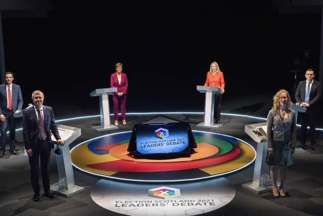 The BBC staged the first leaders debate