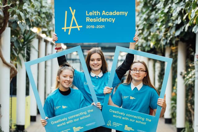 Leith Academy has has an official partnership with the Edinburgh International Festival for several years. Picture: Ryan Buchanan
