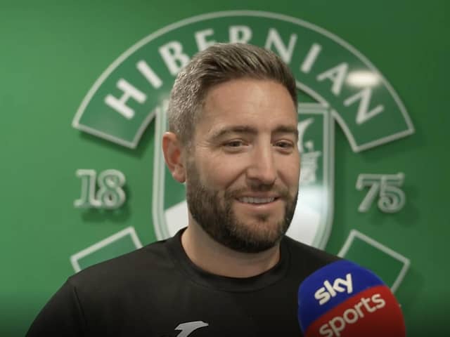 Hibs manager Lee Johnson spoke about his continued pursuit of Will Fish and the signing of Riley Harbottle. Picture: Contributed/SkySports