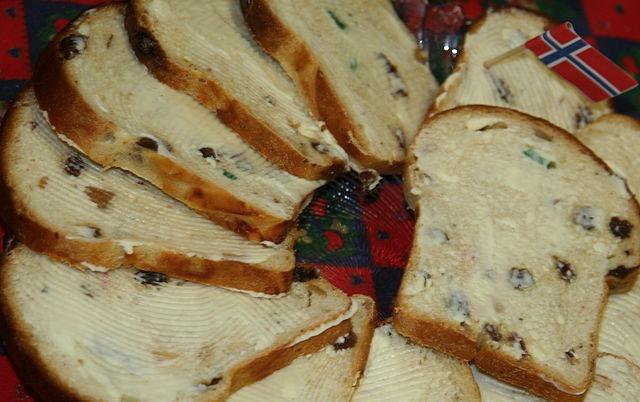 Yule bread is made on Shetland and Orkney to celebrate the ancient belief that the sun would stand still for 12 days during winter. They celebrated, and baked bread to bring prosperity through out the coming year.