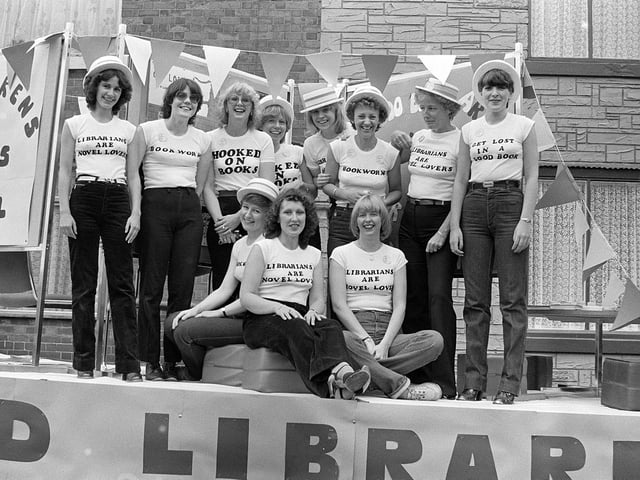 The Library float from 1980 - can you spot any familiar faces?