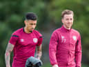 Josh Ginnelly and Elliott Frear are working their way back from injuries at Hearts.