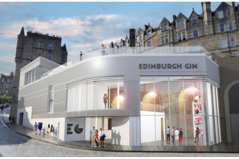 Edinburgh Gin's new state-of-the-art distillery and visitor attraction comes to East Market Street, just minutes from Waverley Station, in November 2023. The venue will include a sensory experience detailing the history of gin-making and offer visitors the chance to make their own gin. Photo: Artist's impression