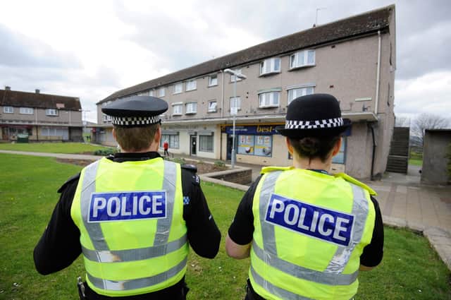 Police were called to Bogwood Road Mayfield due to youths smashing the window of an address.