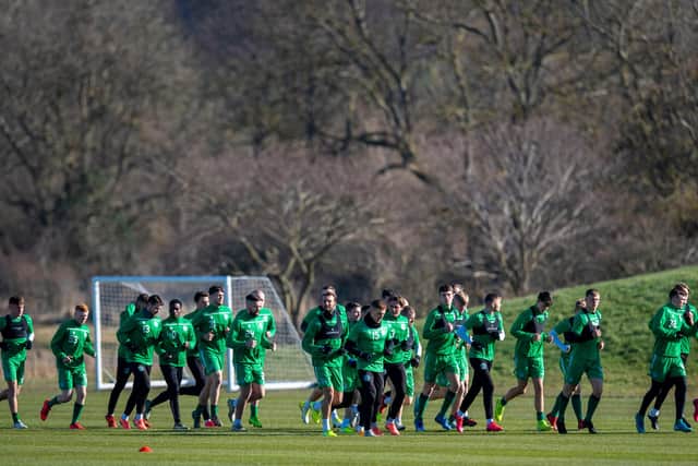 Hibs can resume contact training on Monday.