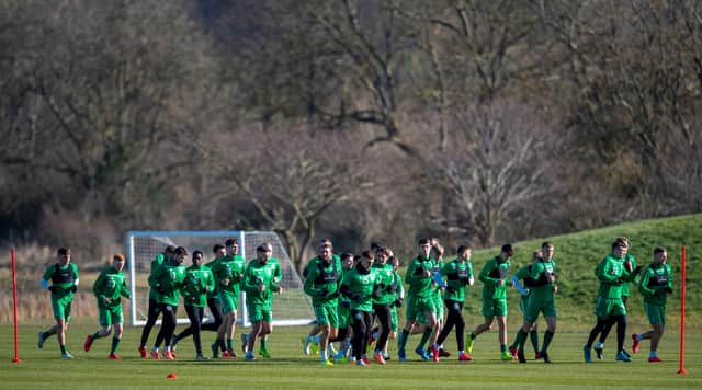 Hibs can resume contact training on Monday.