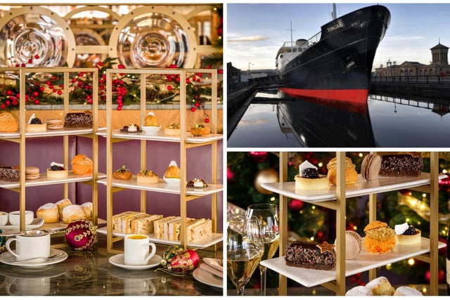 Fingal, the luxury 'floating' hotel situated in Edinburgh's Port of Leith, serves up a luxurious Afternoon Tea. After their visit, one guest wrote on TripAdvisor: "The afternoon tea was the best I have ever had, so many flavours and the variety was fantastic".