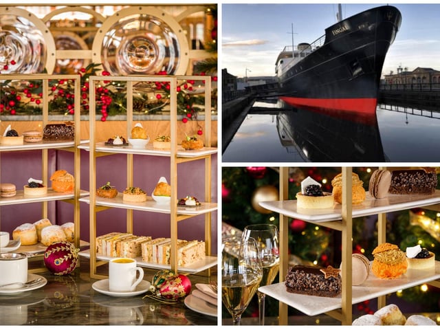 Fingal, the luxury 'floating' hotel situated in Edinburgh's Port of Leith, serves up a luxurious Afternoon Tea. After their visit, one guest wrote on TripAdvisor: "The afternoon tea was the best I have ever had, so many flavours and the variety was fantastic".