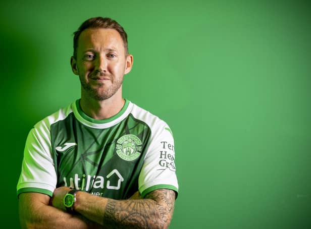 Aiden McGeady made his debut along with six other summer signings. Picture: Hibernian FC