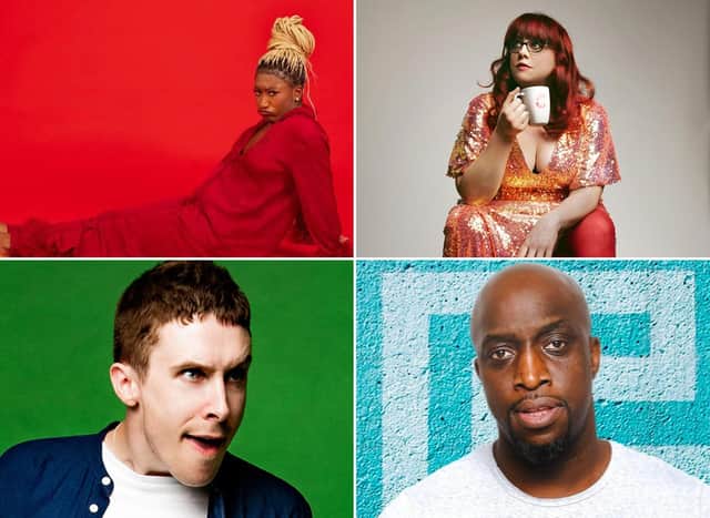 Some of the stars of the BBC's Live at the Apollo that are set to take to the stage in Edinburgh this August.