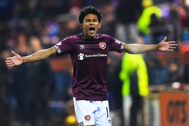 Demetri Mitchell had two spells at Hearts on loan from Manchester United. Picture: SNS