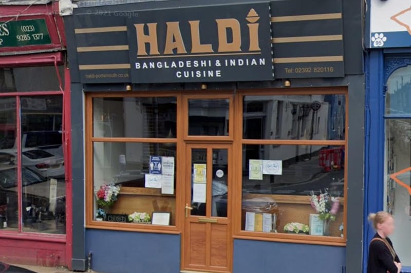5: Haldi in Albert Road, Southsea, ranked in at sixth among our readers.