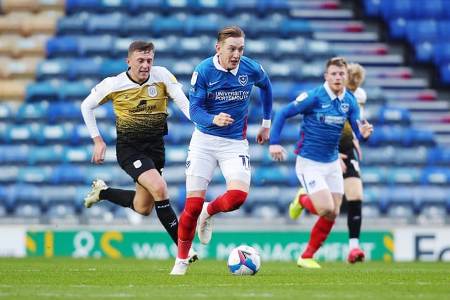 After a sluggish start to the season the Irishman is rediscovering his Pompey importance. He's scored five goals in as many appearances for the Blues - and when he's in form it boosts his team-mates around him, too.