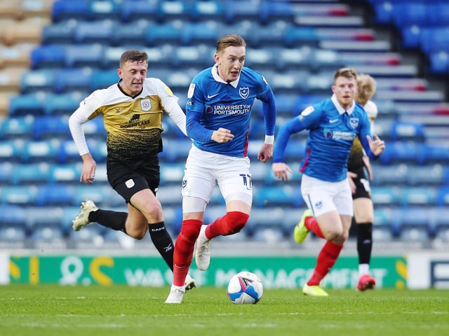 After a sluggish start to the season the Irishman is rediscovering his Pompey importance. He's scored five goals in as many appearances for the Blues - and when he's in form it boosts his team-mates around him, too.