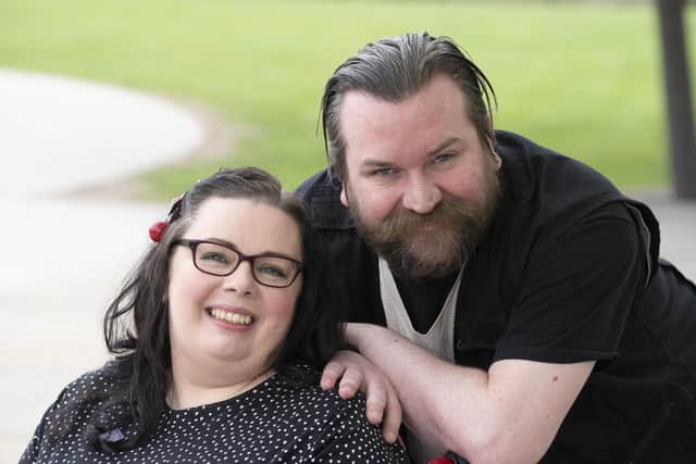 Kimberley Bradley and husband Nathan are share their as part of Sepsis Awareness Month
