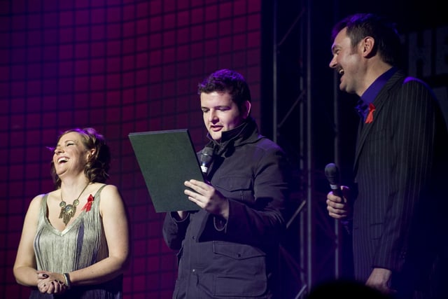 A young Kevin Bridges is presented with the award for best Fringe comedy by Grant and Arlene at the Radio Forth Awards in 2010. The Glasgow comedian is now a household name and has played to thousands of people all over the world including a record-breaking 16 sold out nights at the Hydro last year.