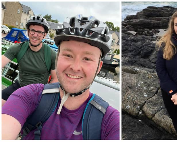 Iagan MacNeil and Paul Hughes will take on the iconic North Coast 500 in support of the charity set up in memory of Manchester Arena victim, Eilidh MacLeod, right.